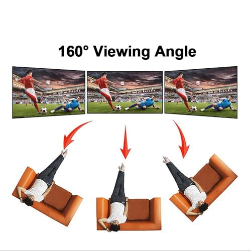 ALR Screen for UST Projector, 100" Fixed Frame Projection Screen Wall Mount - size: 100 inch