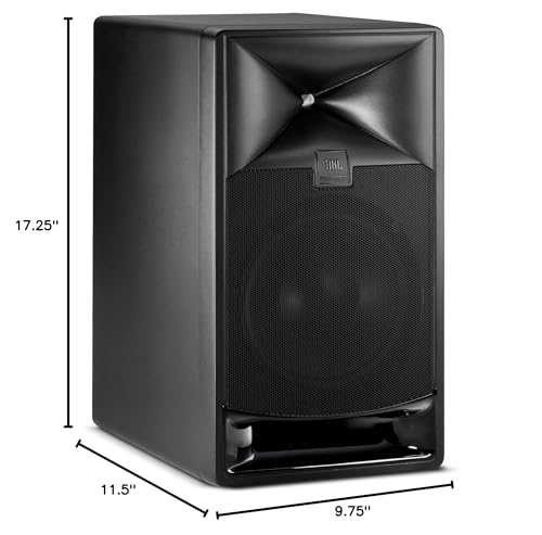 JBL Professional LSR708i 8" Passive, Non-Amplified, Near Field Master Reference Studio Monitor Speaker, Single Unit - style: 708i passive