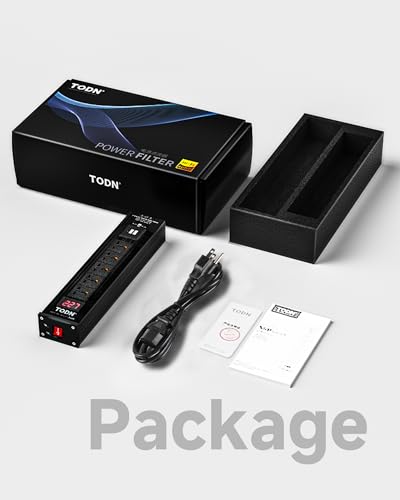 TODN Audio Power Conditioner for Studio - CE-EMC/LVD Certified - N600 | Clean up Power/Noise Reduction/Surge Protection/Improved Performance - size: PC-N600-MAX