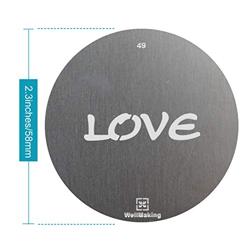 WELLMAKING G-30 GOBO Kit 19 Gobos with Blue Gel for Optical Snoot | Creative projection patterns, color effects, spotlight shaping, studio lighting, video production, and artistic designs - color: Blue