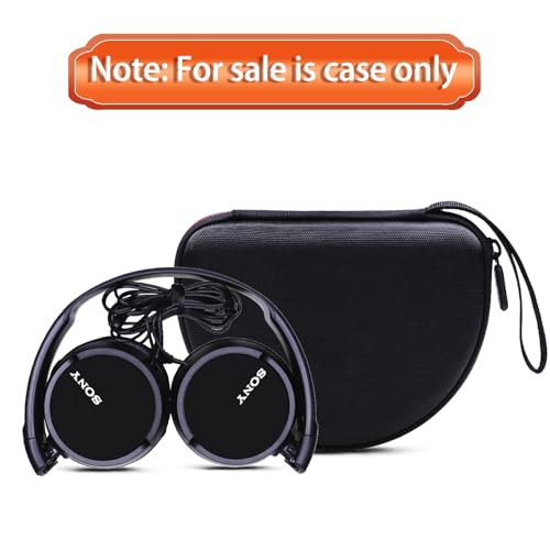 Case for Sony MDR-ZX110/ZX110AP/ZX310AP Wired On-Ear Headphones Gray - color: Black+Grey