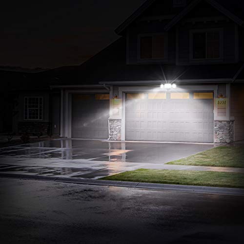 LEPOWER 4500LM LED Flood Lights Outdoor, Bright 45W Security Light, Brown - color: Brown