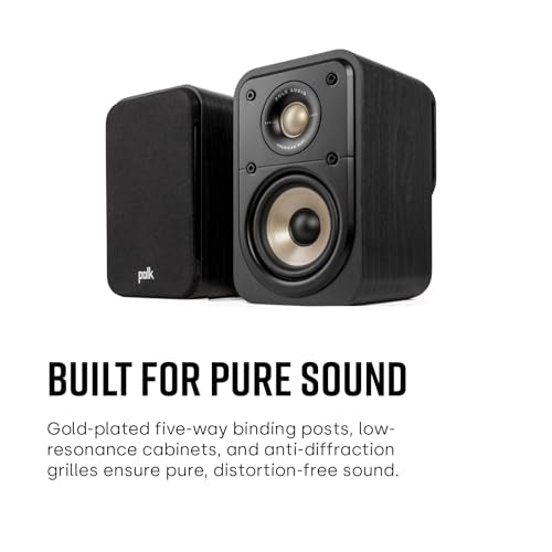 Polk Audio Signature Elite ES10 Surround Speakers, Pair, Elegant White - color: White, size: ES10