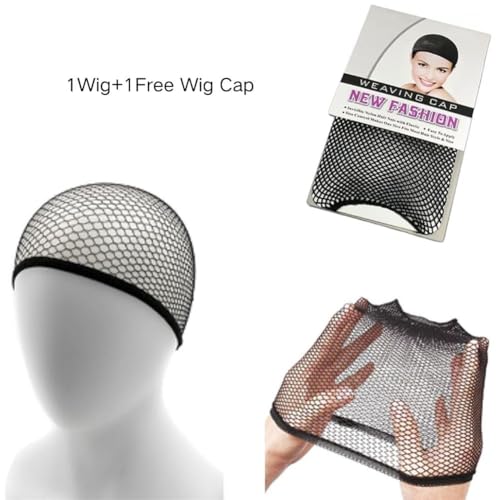 Blonde Mullet Wig for Women Shaggy Shoulder Length Layered Wig 70s 80s Dark Roots Rock Costume Wigs Cosplay Daily Hair Wigs(Blonde Mix Black) - color: Natural Blonde