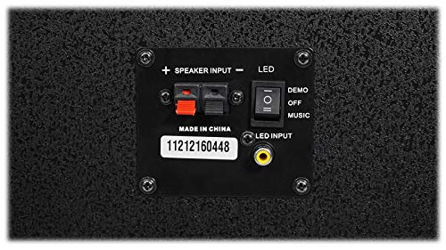 Technical Pro Dual 10" Passive DJ/Party Speaker w/LED Lights + Titanium Tweeter