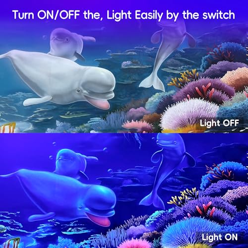 4 Pack 100W Black Light,Black Flood Light Outdoor with Plug and Switch, 395nm IP66 Waterproof Blacklight Neon Glow for Glow Party, Halloween, Fluorescent Poster, Body Paint - size: 395nm-100w