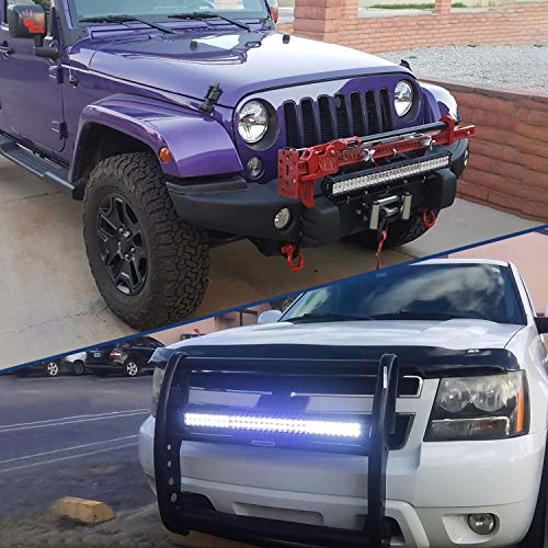 Nilight - 60009C-A 31" 198W Led Light Bar Flood Spot Combo Off Road Work Light Driving Fog Lights for SUV Boat 4x4 Jeep Lamp,2 Years Warranty - size: 31" 198W Combo Light Bar