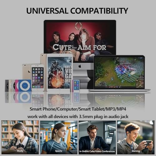 In Ear Monitor Headphones Dual Magnetic Dynamic Driver IEM with Mic, Black | Hybrid Banlance Armature with Dynamic in Ear Headphones IEM Earphones Gaming Earbuds - color: HJ-822 Black with Mic
