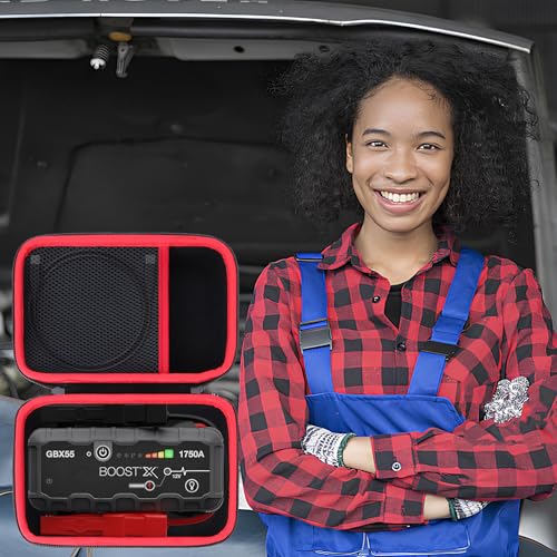 Lebakort Storage Case Compatible with Boost X GBX55 1750A 12V UltraSafe Portable Lithium Jump Starter - size: for Boost X GBX55