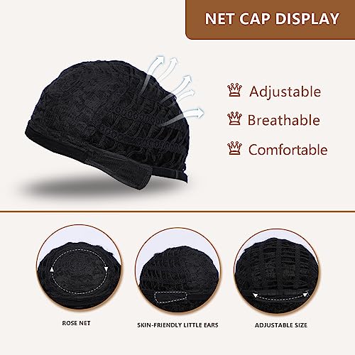 Airhostess Mullet Wig for Women 80s Costumes Fancy Party Accessory Cosplay Mullet Wigs (Black) - color: 2057-Black