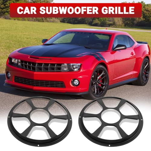 12'' Speaker Grill Cover 12 Inch Diameter Iron Subwoofer Grill Cover - size: 12‘’ Speaker Grill