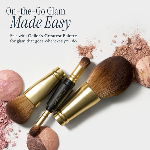 LAURA GELLER Makeup Brushes - 4-in-1 Travel Makeup Brushes, Cruelty-Free - style: 20 4-in-1 Travel Brush