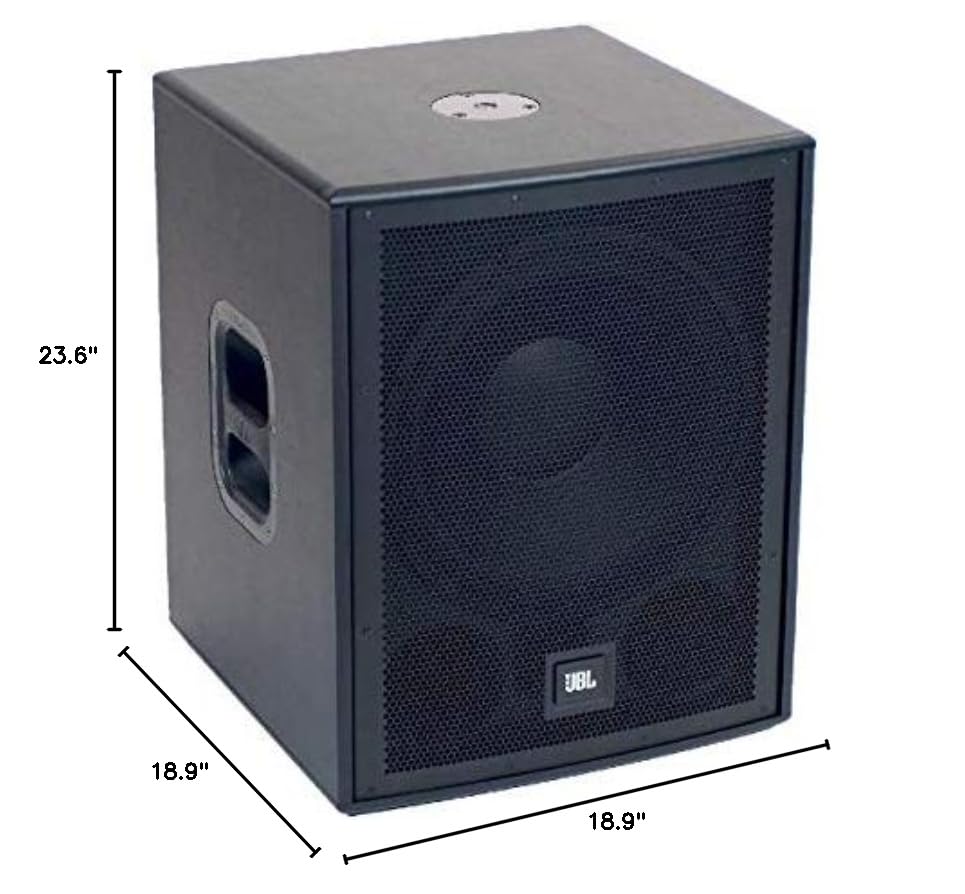 JBL Professional IRX115S Powered Compact Subwoofer, Wired Electric,15-Inch, Black - size: 15", style: Subwoofers
