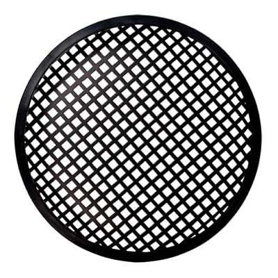 Nippon America 8" Speaker Grill (GR-8), Black Metal Mesh Subwoofer Grill Cover for 8 Inch Woofer, Heavy-Duty Speaker Protective Guard for Car & Home Audio, Sold Individually - size: 8"