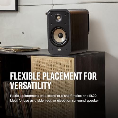 Polk Audio Signature Elite ES20 Bookshelf Speakers, Pair, Elegant White - color: White, size: ES20