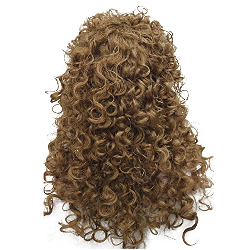 Aimole Synthetic Heat Resistant Hair Long Curly Wigs Cosplay Women Wig(27-Strawberry Blonde) - color: #27 Strawberry Blonde