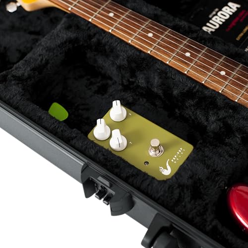 Gator Cases Molded Flight Case for Strat/Tele Style Electric Guitars with TSA Approved Locking Latch, (GTSA-GTRELEC) - style: Electric
