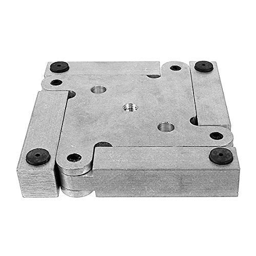 The Light Source Mega Folding Floor Stand, Aluminum Finish