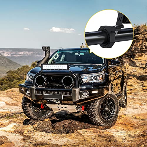 Nilight 4PCS Roll Bar Clamps Mounting Brackets for LED Lights Pods | Fits 2.135" 2.25" 2.375" 2.5" Round Roll Bar Cage Roof Racks of ATV UTV Trucks - size: For 2.135"/2.25"/2.375"/2.5”Bar