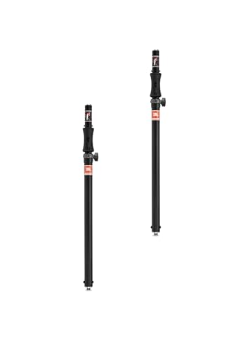 JBL Professional Gas Assist Speaker Pole – M20 Threaded Lower End, 38mm Pole and 35mm Adapter - size: JBL Pole, style: Gas Assist