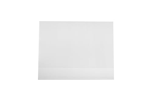 Dazzling Displays Clear Acrylic Sign Holder 11 x 8.5 Clear Slanted Sign Holder Premium Acrylic Sign Holder for Office, Retail, Tradeshow and Home Use