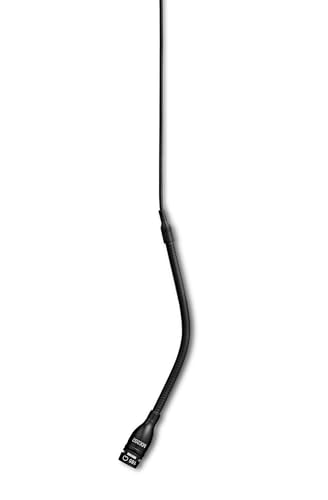 Shure MX202 Overhead Microphone - Black, Cardioid Condenser Mic with 3 Pin XLR Connector, Preamp Included (MX202B/C) - color: Black, style: Cardioid