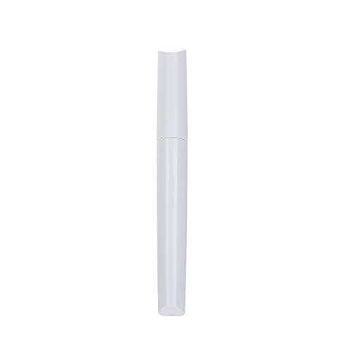 Portable Travel Toothbrush Case, Lipstick–like Plastic Toothbrush Holder Toothbrush Case Breathable Design with Air Hole More Hygienic Toothbrush Tube for Home Daily Travelling (White) - color: White
