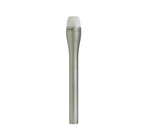 Shure SM63L Omnidirectional Dynamic Vocal Microphone with 23cm Handle for Handheld Applications On-Stage and in Broadcast, Recording, and TV Studios, 3-pin XLR Connector - Champagne (SM63L) - style: 23cm Handle, Champagne