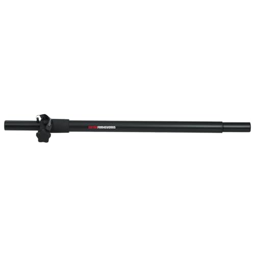Gator Frameworks Standard Subwoofer/Speaker Extender Pole and 20mm Adapter, Fits M6 Threading (GFW-SPK-SP)