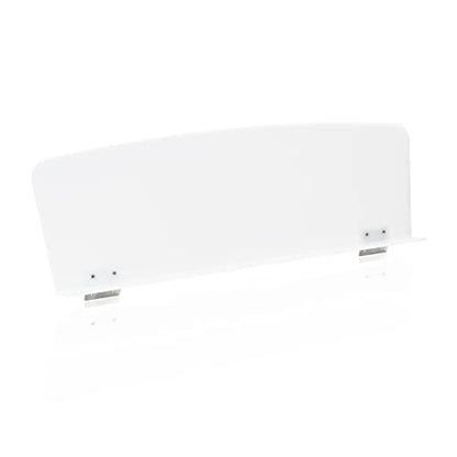 Universal Music Book Stand - Sheet Music Stand Fits 61-Key 88-Key Digital Piano Keyboards With a Slot ≥48cm/18.9in Length, Max Inner Gap (If dual-slot) ≤38cm/14.96in | Not for Round Jacks - color: Gloss White