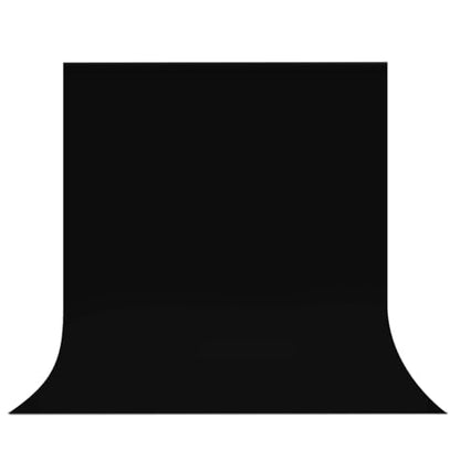 Black Backdrop Background,5 X 6.5 FT Large Photography Backdrop Photo Photoshoot Background Screen for Photography Photo Booth Backdrops Parties Curtain - color: Black, size: 5*6.5