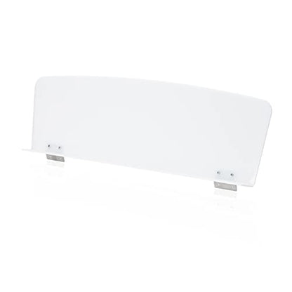 Universal Music Book Stand - Sheet Music Stand Fits 61-Key 88-Key Digital Piano Keyboards With a Slot ≥48cm/18.9in Length, Max Inner Gap (If dual-slot) ≤38cm/14.96in | Not for Round Jacks - color: Gloss White