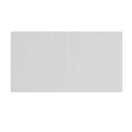 100 Inch 16:9 Pull Down Projector Screen, Portable Translucent Rear Projection Screen with Wrinkle Resistant Material, White Projector Curtain for Home Theater