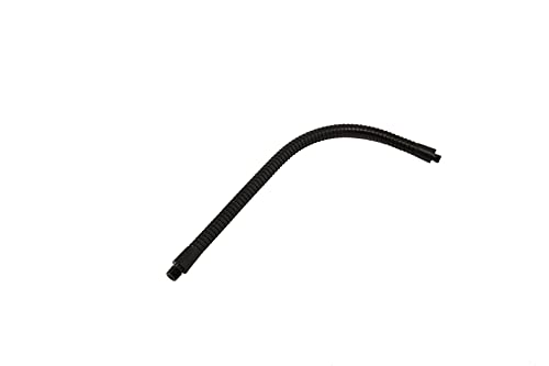 Gooseneck Microphone Arm16 inch,Flexible Flexible Gooseneck Microphone Stand Heavy Duty, Black Pack of 1 - size: M10 to M8 16"