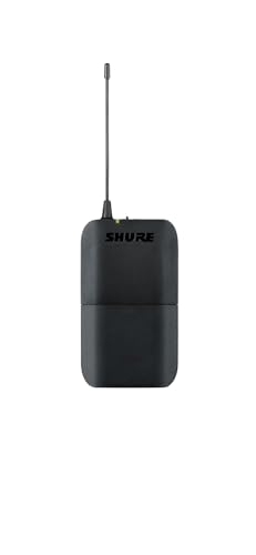 Shure BLX14R/MX53 Rack-Mount Earset Audio System H9 Band (512–542 MHz) – BLX4R Receiver, BLX1 Bodypack & MX153 Earset Mic, Up to 14 Hr Battery, 300 ft Range - style: H9 Band (512-542 MHz)