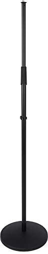 K&M 26125 Round-Base Microphone Stand - Black