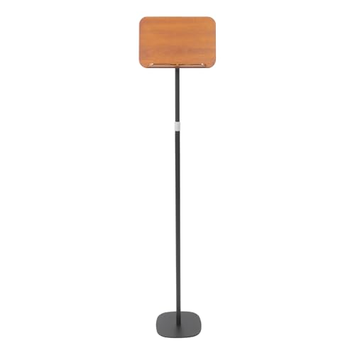 Sheet Music Stand & Desktop Book Stand, Music Book Holder Stand,Wooden Portable Sheet Music Table Stand Height Adjustable from 31.5-66.9in with Book Stand Support - color: 31.5-66.9in