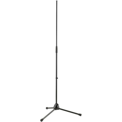 K&M König & Meyer 20170.500.55 Microphone Stand - Medium Duty Weight Tripod - Folding Leg Base - Compact - Professional Grade - German Made- Black - style: Black 20170.500.55
