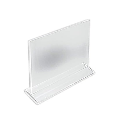 Azar 142712 11-Inch Width by 8.5-Inch Height Horizontal Top Load Acrylic Sign Holder, 10-Pack - size: 11-in W x 8.5-in H Horizontal