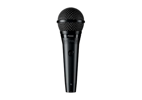 Shure PGA58 Dynamic Microphone - Handheld Mic for Vocals with Cardioid Pick-up Pattern, Discrete On/Off Switch, Stand Adapter and Zipper Pouch, No Cable (PGA58-LC) - style: No Cable