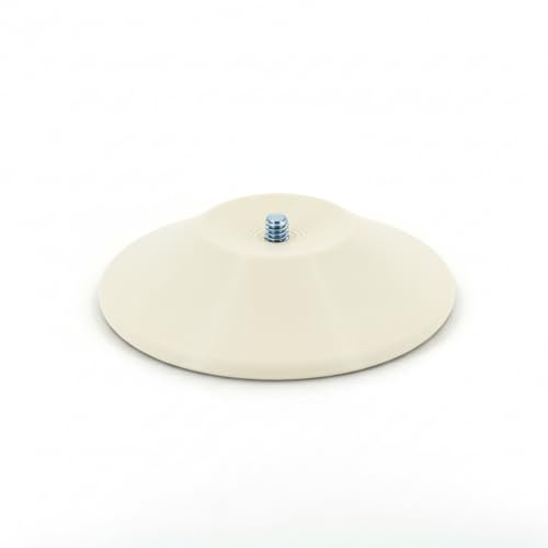Slim Microphone Stand for the Logitech Yeti Orb Low Profile Mic Mount (White) - color: White