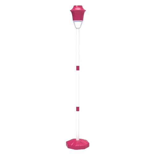 Automatic Bubble Machine with LED Light Rechargeable for Parties - color: Red