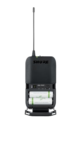 Shure BLX14R/SM35 Rack-Mount Headset Audio System H9 Band (512–542 MHz) – BLX4R Receiver, BLX1 Bodypack & SM35 Cardioid Headworn Mic, Up to 14 Hr Battery, 300 ft Range - style: H9 Band (512-542 MHz)