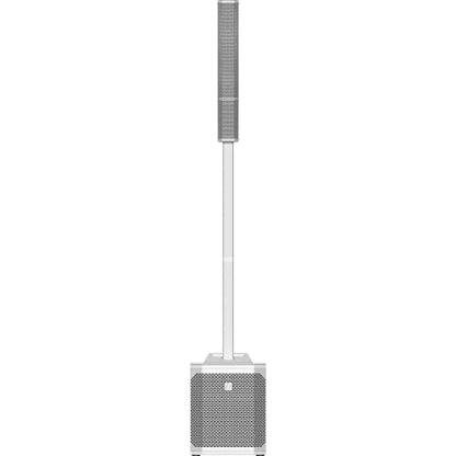 Electro-Voice Evolve 30M Portable Powered Column Loudspeaker System, White (F.01U.366.322) Bundle with Cover for Evolve 30M, Polsen M-85 Pro Microphone, Kellards Mic Stand, and XLR-XLR Cable