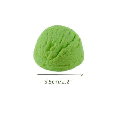 10 PCS Simulated Ice Cream Ball Fake Ice Cream Artificial Desserts Model DIY Accessories for Kitchen Home Party Decoration Prop Display (Pack of 2) - size: free size (Pack of 2)