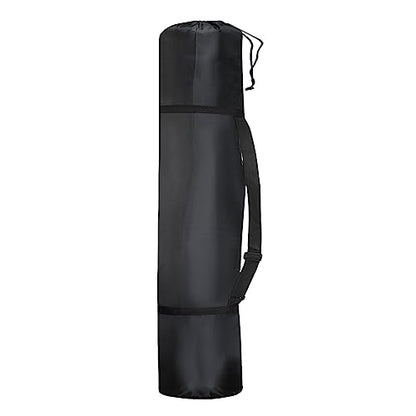 PATIKIL 51 Inch Tripod Monopod Case Bag, Nylon Camping Foldable Tripod Carry Case Storage Bag with Shoulder Strap for Outdoor Travel, Black - size: 51 Inch