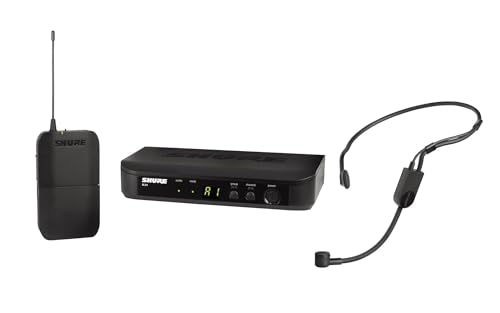 Shure BLX14/P31 Wireless Headset Microphone System - H11 Band | 14-hour battery and 300 ft UHF range with PGA31 headset mic, bodypack and single-channel receiver for presenting - style: H11 Band (572-596 MHz)