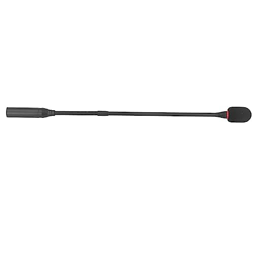 17.7 Inch Gooseneck Microphone with Noise Reduction for Meeting Rooms Conference (Aluminum Alloy Podium Microphone with Noise Reduction for Meeting Rooms Multipurpose)