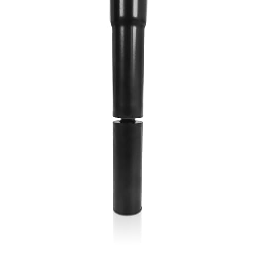Sound Town Speaker Pole Set, 29"-48" Adjustable Height Subwoofer/Speaker Pole and 14" Fixed Height Extended Pole with M20 & 35mm Adapters, Black (STSD-MM1449B) - size: Height-Adjustable/Fixed Poles, Black(M20 & 35mm)