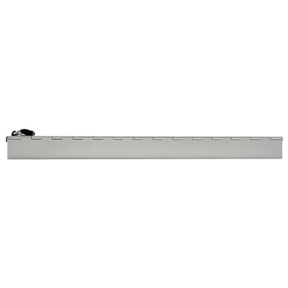 Saunders Redi-Rite Metal Storage Clipboard, Silver, Letter, Nursing | 89% recycled aluminum, self-locking latch, 1.5in storage, steel clip w/ ID holder, fits 8.5x11in, HIPAA-friendly, USA-made